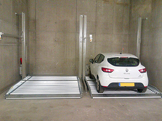 Parking system Storeparker with HyperFlow technology